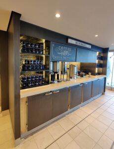 Marketplace Buffet Getränkestation