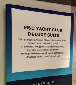 MSC Yacht Club Deluxe Suite - 15037