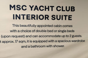 MSC Yacht Club Interior Suite - 15029