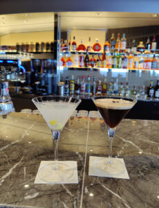 Lemon Drop Martini und Espresso Martini