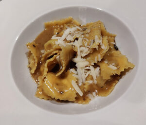 Geschmorte Querrippen Ravioli