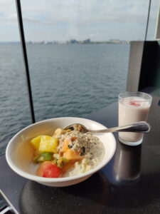 Frühstück mit Aussicht
