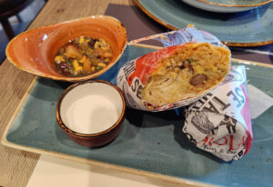 Burrito mit Huhn