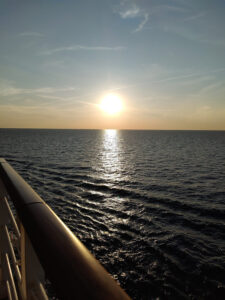 Fast Sonnenuntergang