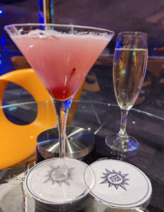 ein letzter Cocktail