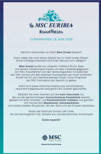 Blue Ocean - wenn man den QR Code scannt