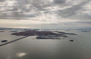 Anflug auf Venedig
