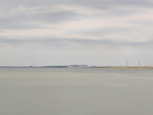 erster Blick aufs Schiff
