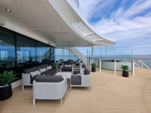Außenbereich Panorama Lounge