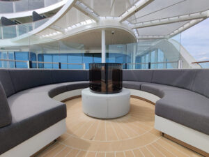 Außenbereich Panorama Lounge