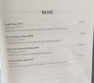 Connoisseur´s Wine List