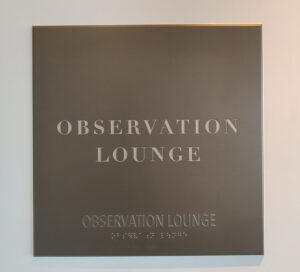 Observation Lounge