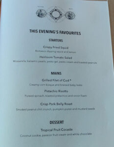 Dinner Atlantide Tag1