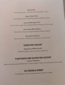 Dessert Atlantide Tag 1