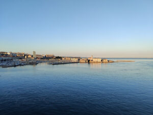 Ankunft in Triest