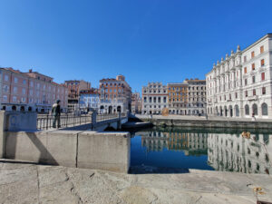 Ponte Rosso mit James Joyce