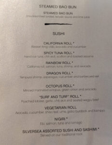 Kaiseki - Mittagessen