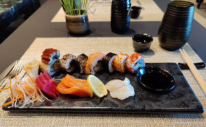 Silversea Assorted Sushi and Sashimi