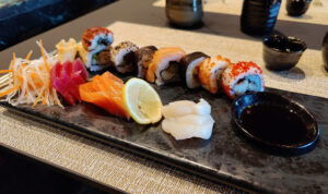 Silversea Assorted Sushi and Sashimi