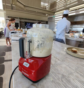 Mixen der Creme