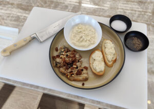 Baccala Mantecato und Sarde in Saor