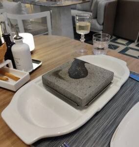 Hot Rock Prime Rib Eye Steak