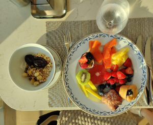 Frühstück im La Terrazza