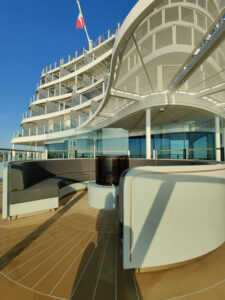 Außenbereich Panorama Lounge
