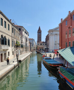 Kanal beim Leonardo da Vinci Museum