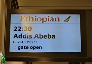 ET 731 Wien - Addis Abeba