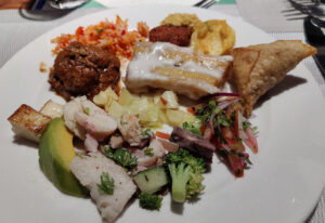 meine Auswahl vom Buffet