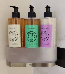 Duschgel, Shampoo, Conditioner