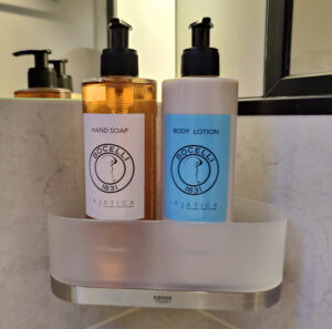 Flüssigseife und Bodylotion
