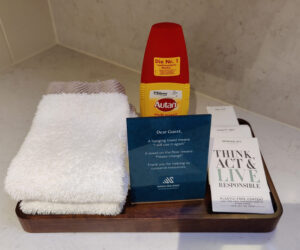 Waschlappen, Autan, Amenities