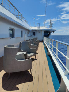 Außendeck Deck 8 rechts
