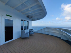 Außendeck Deck 7 vorne