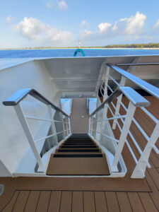 Treppe zum Swan´s Nest