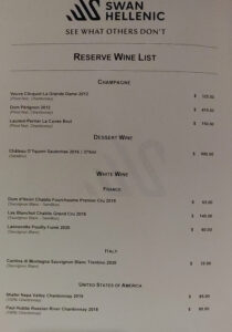 Weinkarte