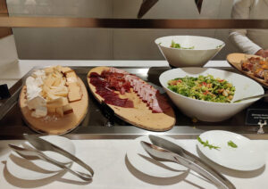 Abendessen als Buffet