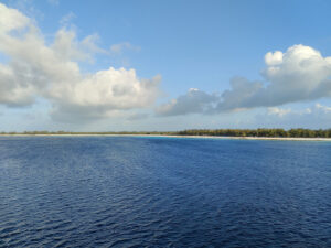 letzter Blick auf Assumption Island