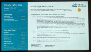 Tagesprogramm