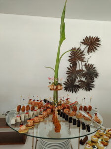 Snack im Baobab Hotel