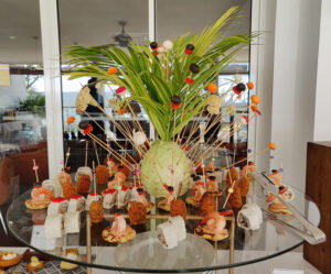 Snack im Baobab Hotel