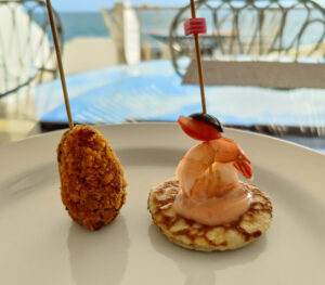 Snack im Baobab Hotel