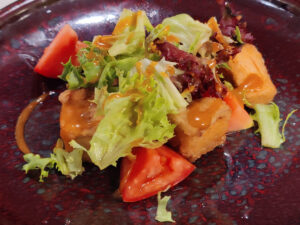 Crispy Aubergine & Tomato