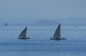 Boote vor Nosy Be