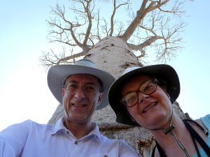 Baobab-Selfie
