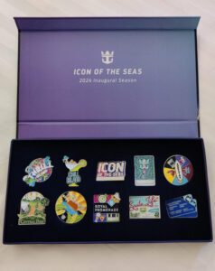 Pin Set von der Icon of the Seas