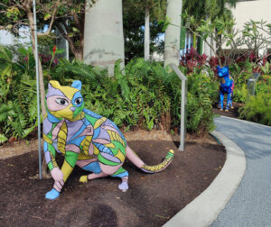 Dogs and Cats Walkway and Sculpture Garden