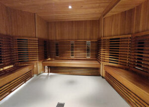 Finnische Sauna